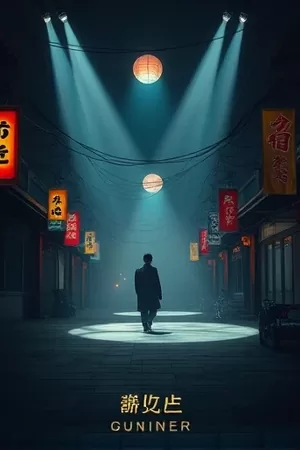 《无声放映厅》老式放映机光柱封面